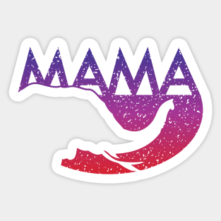 Mama Elephant Mothers Love Sticker